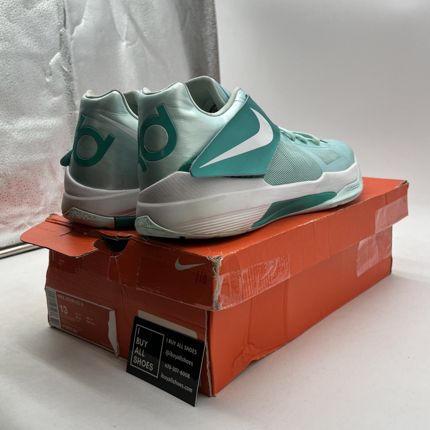 Size 13 - Nike Zoom KD 4 Easter (473679-301)