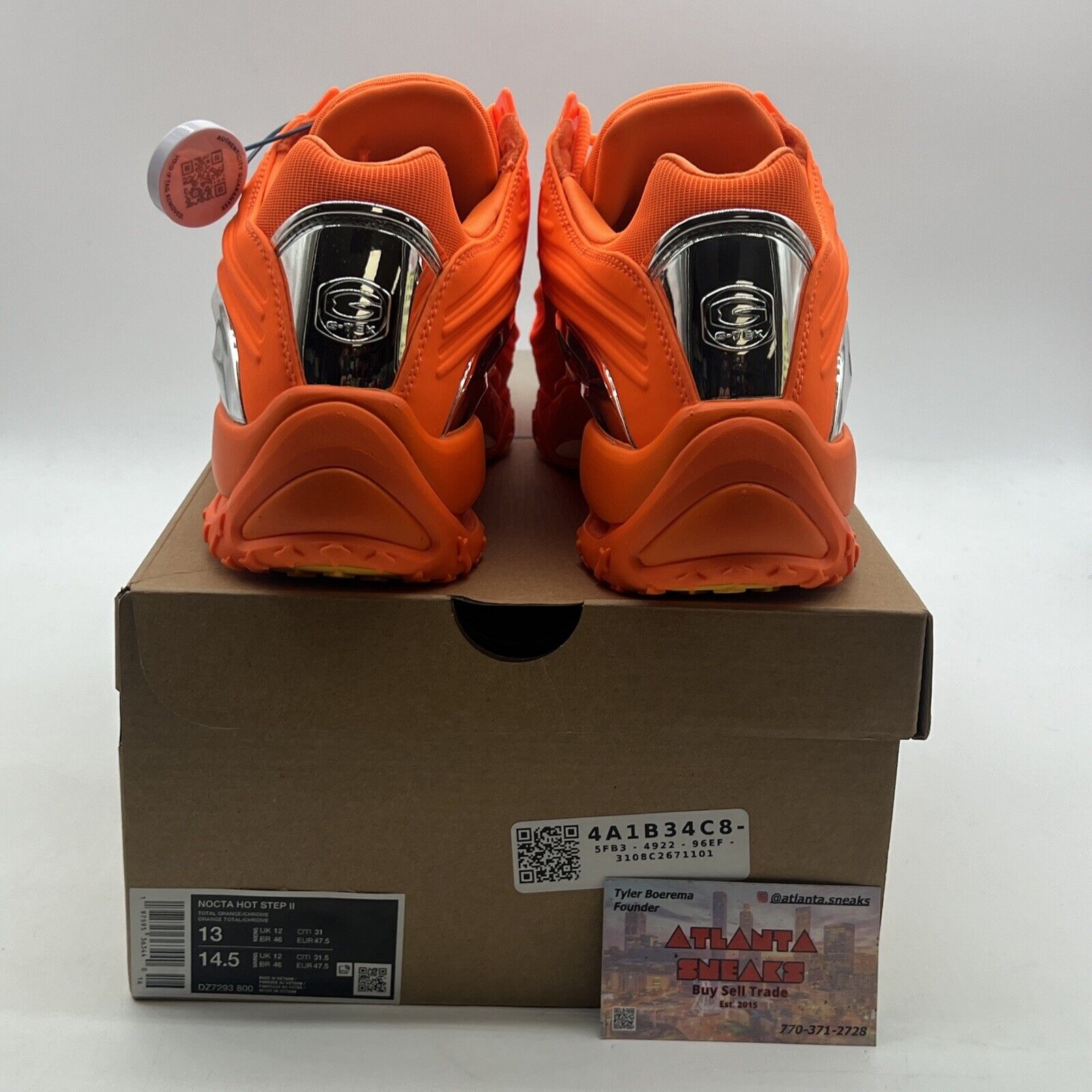 Size 13 - Nike NOCTA x Hot Step 2 Total Orange (DZ7293-800)