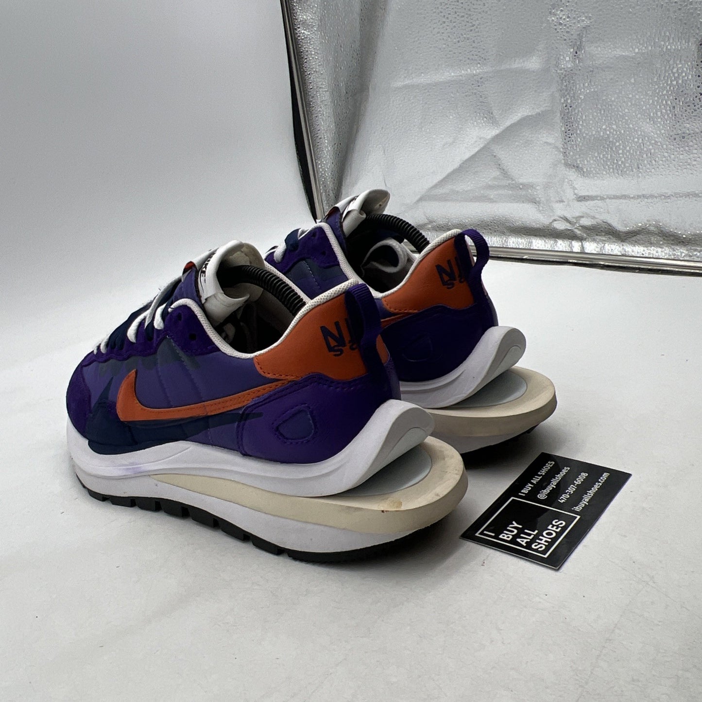Size 9 - sacai x Nike VaporWaffle Dark Iris (DD1875-500)