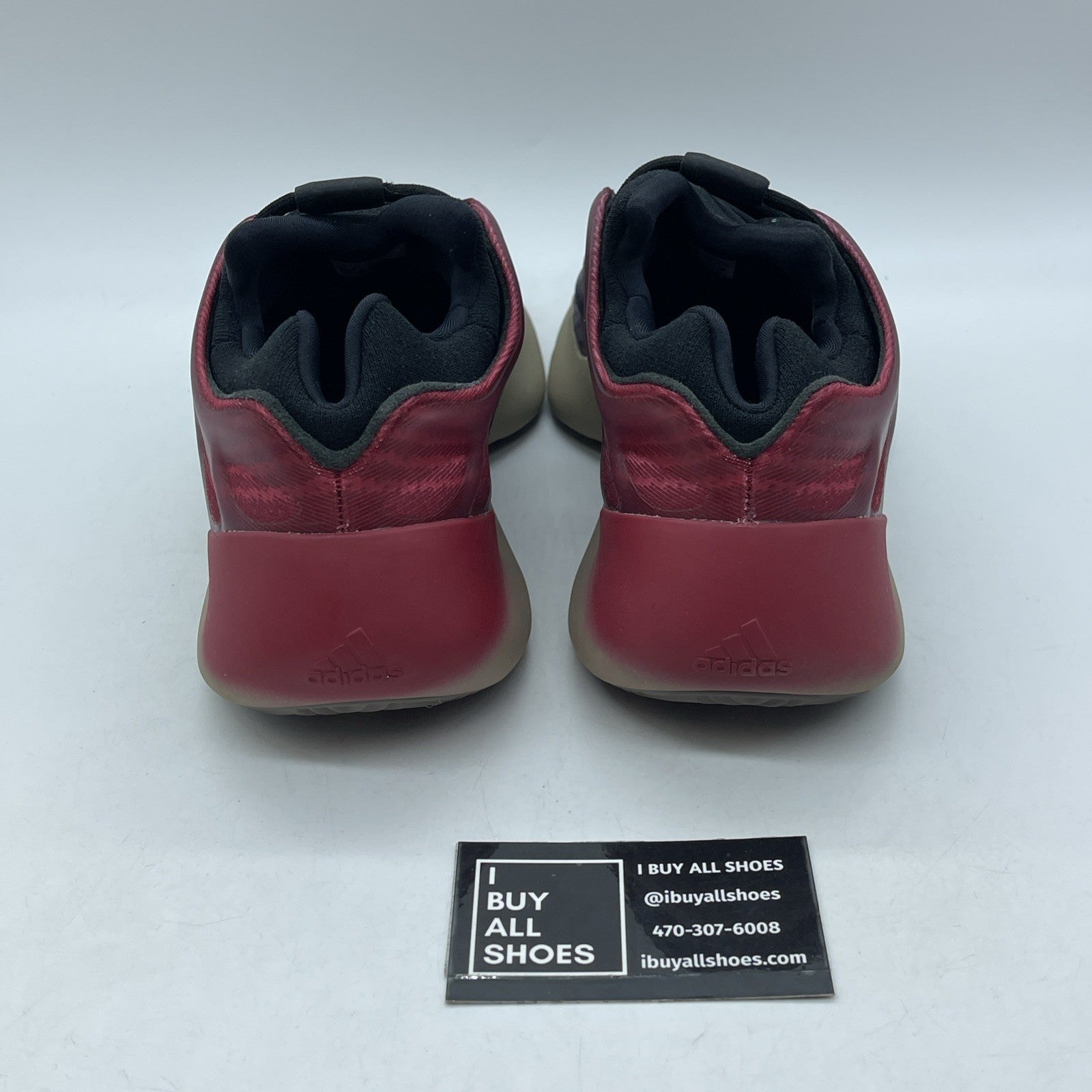 Size 10 - adidas Yeezy 700 V3 Fade Carbon Red Brown Black (GW1814)