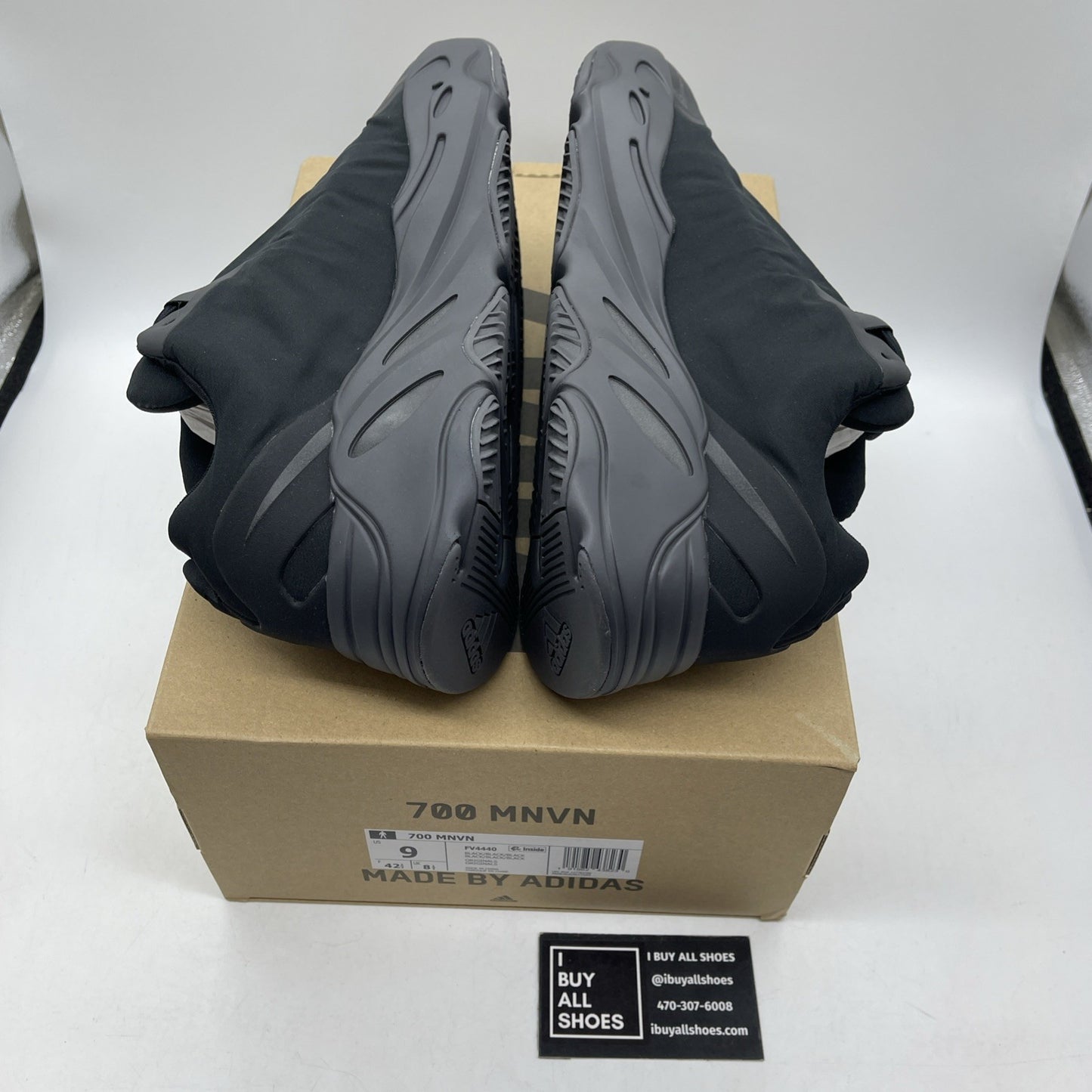 Size 9 - adidas Yeezy Boost 700 MNVN Triple Black