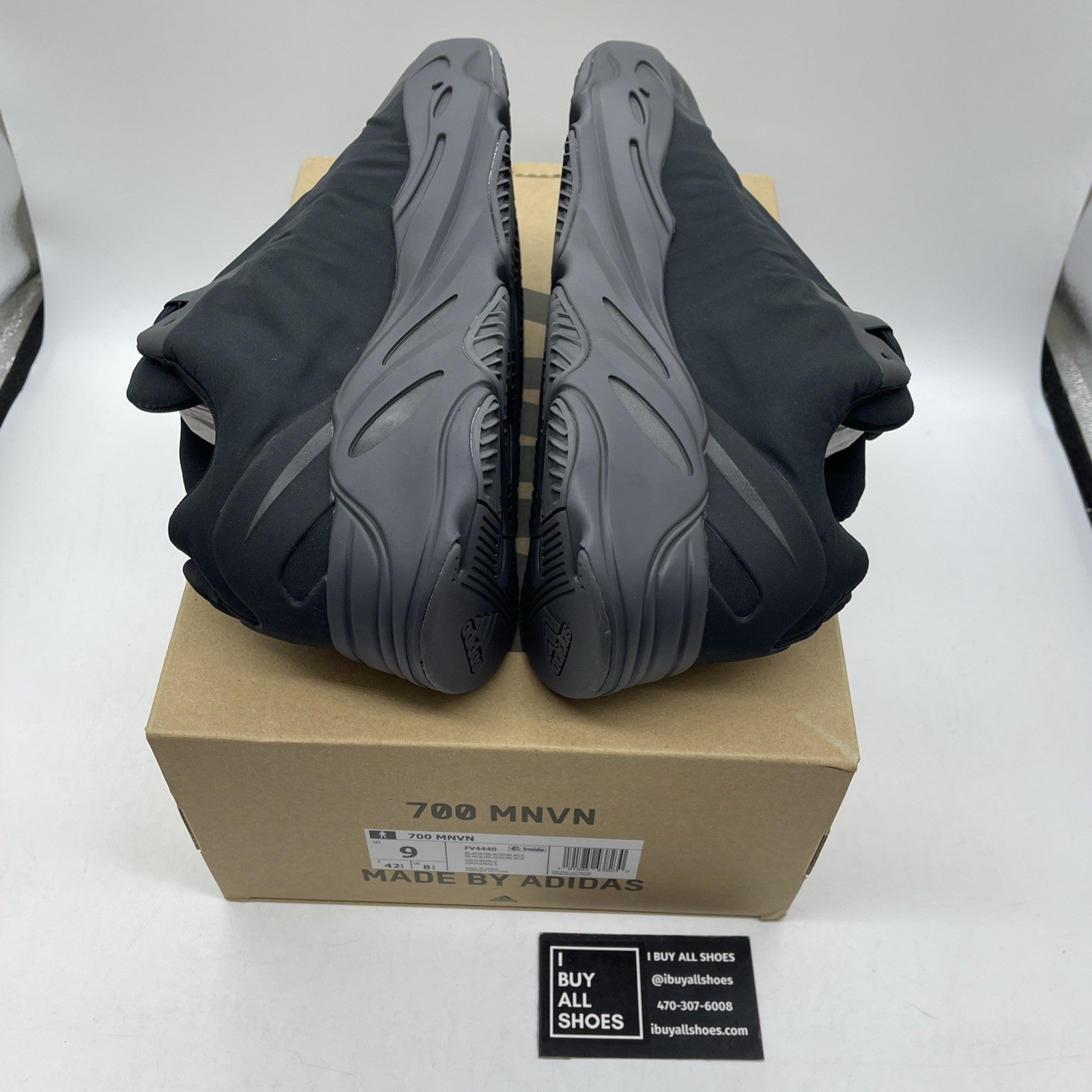 Size 9 - adidas Yeezy Boost 700 MNVN Triple Black
