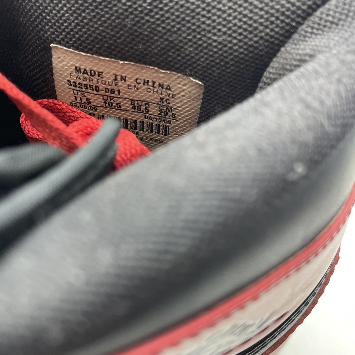 Size 11.5 - Air Jordan 1 Retro DMP High Chicago Bulls (332550-061)