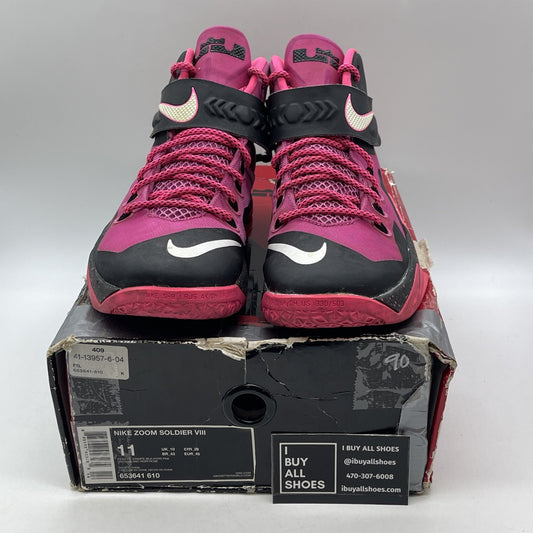 Size 11 - Nike Zoom Soldier 8 Pink (653641-610)