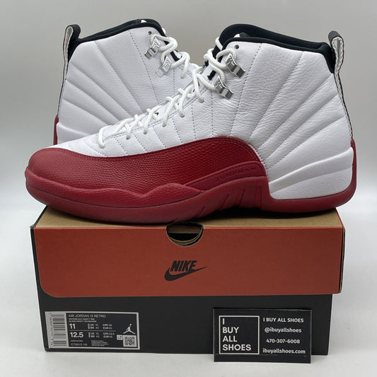 Size 11 - Air Jordan 12 Retro 2023 Mid Cherry Leather (CT8013-116)