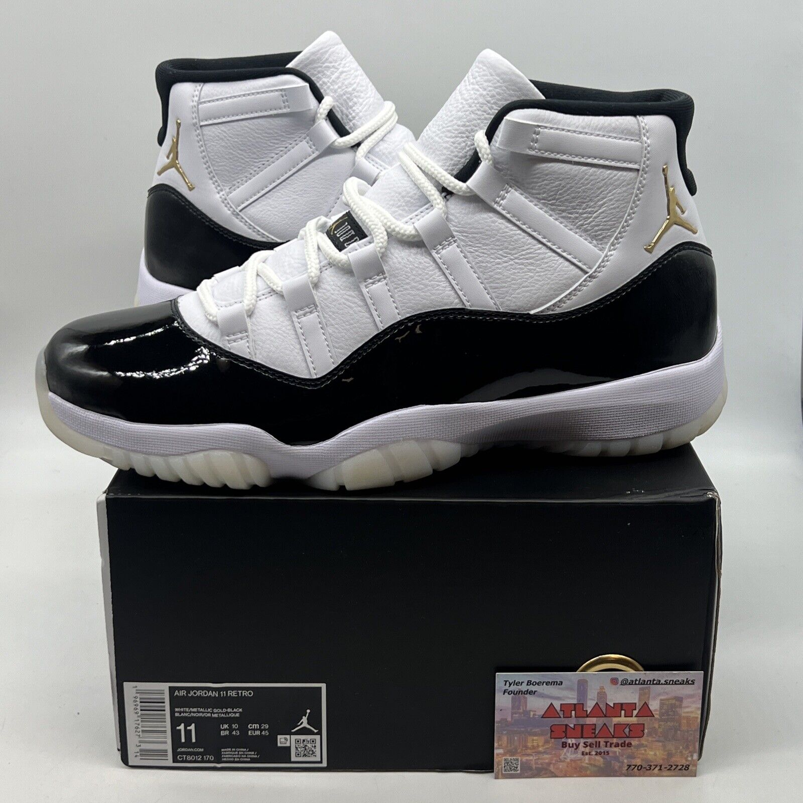 Size 11 - Jordan 11 Retro Mid Gratitude / Defining Moments White (CT8012-170)