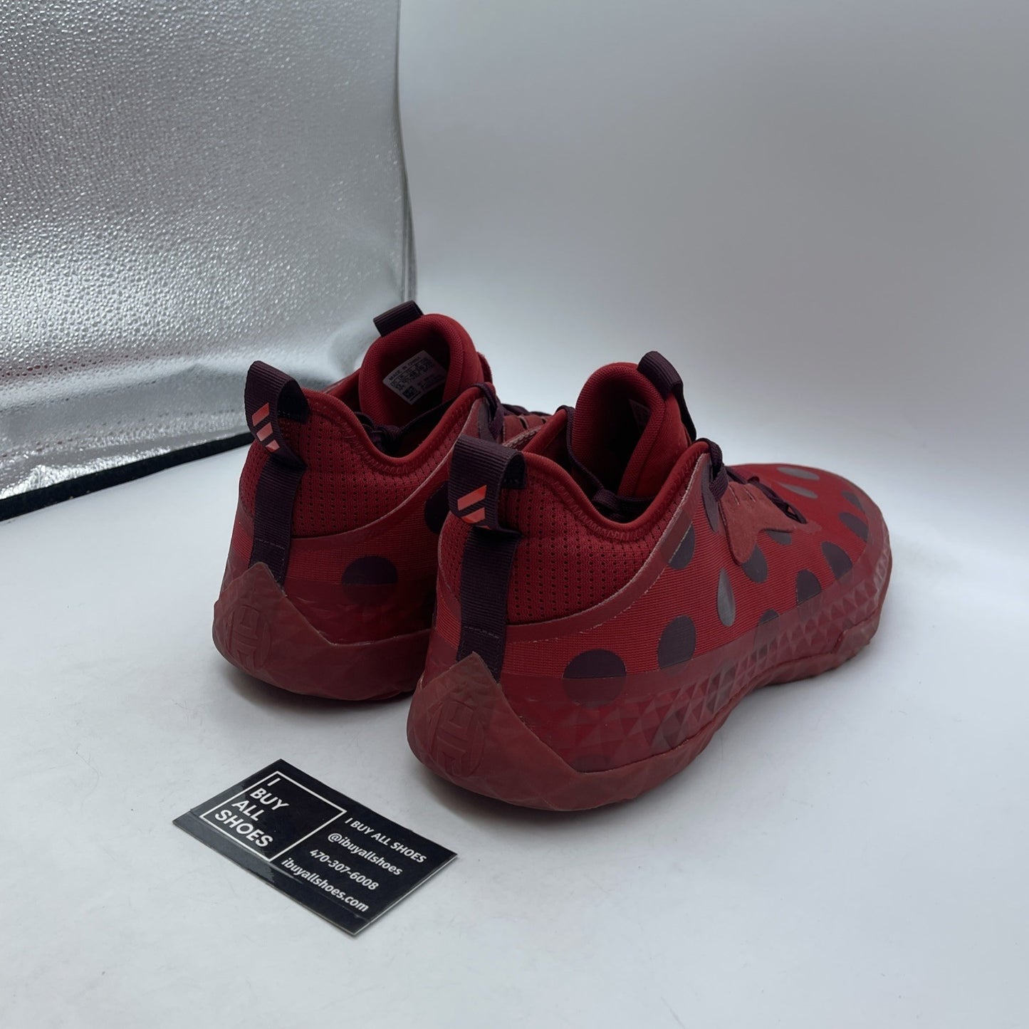 Size 13 - adidas Harden Vol. 5 Futurenatural Team Power Red Black (H68595)