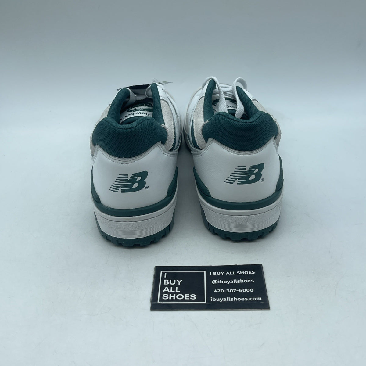 Size 10 - New Balance 550 White Vintage Teal (BB550STA)