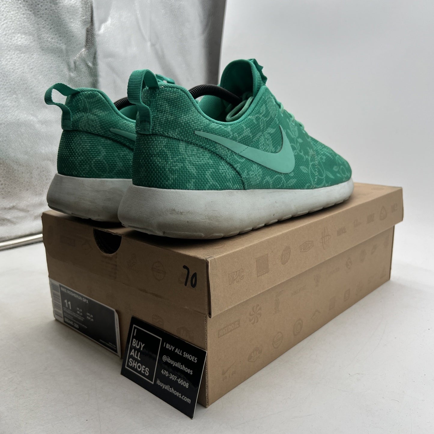 Size 11 - Nike Rosherun Gpx Blue (555445-330)