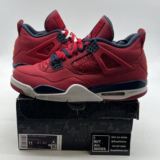 Size 11 - Air Jordan 4 Retro FIBA (CL1184-617)