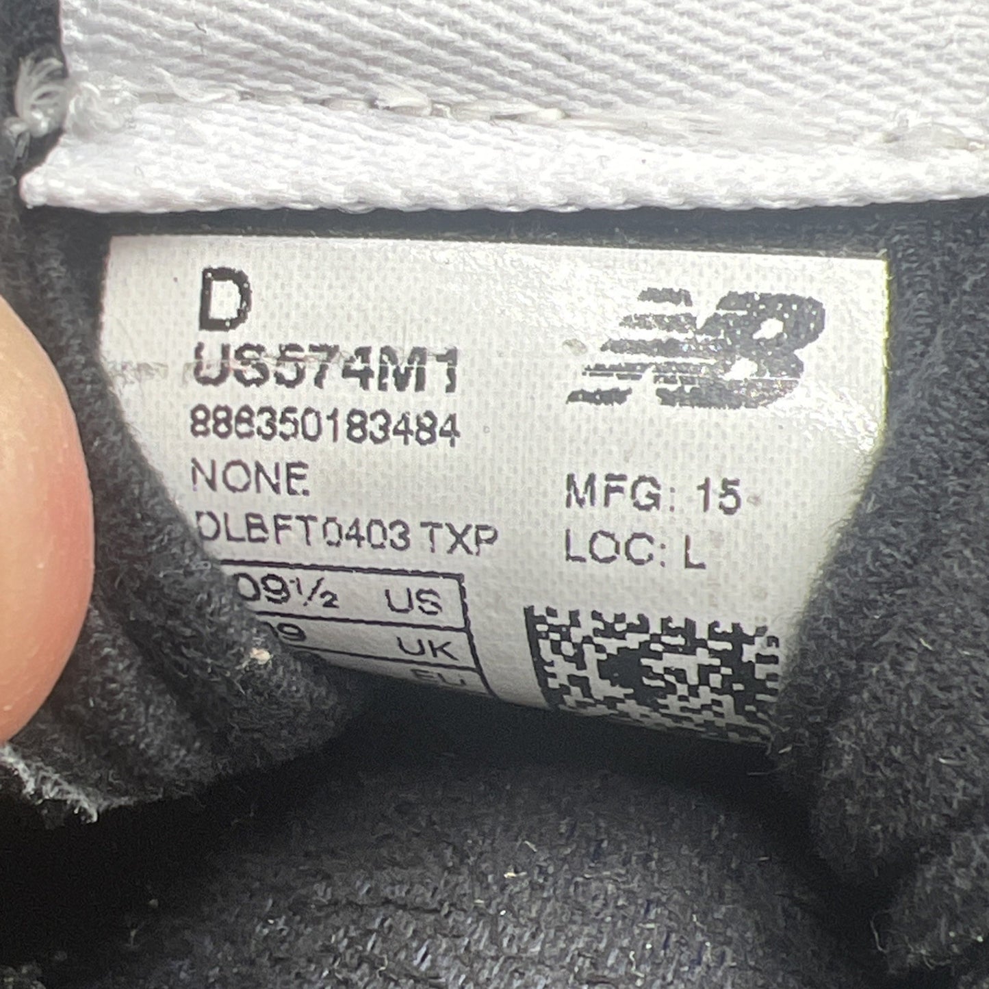 Size 9.5 - New Balance NB1 574 Custom Multicolor (US574M1)