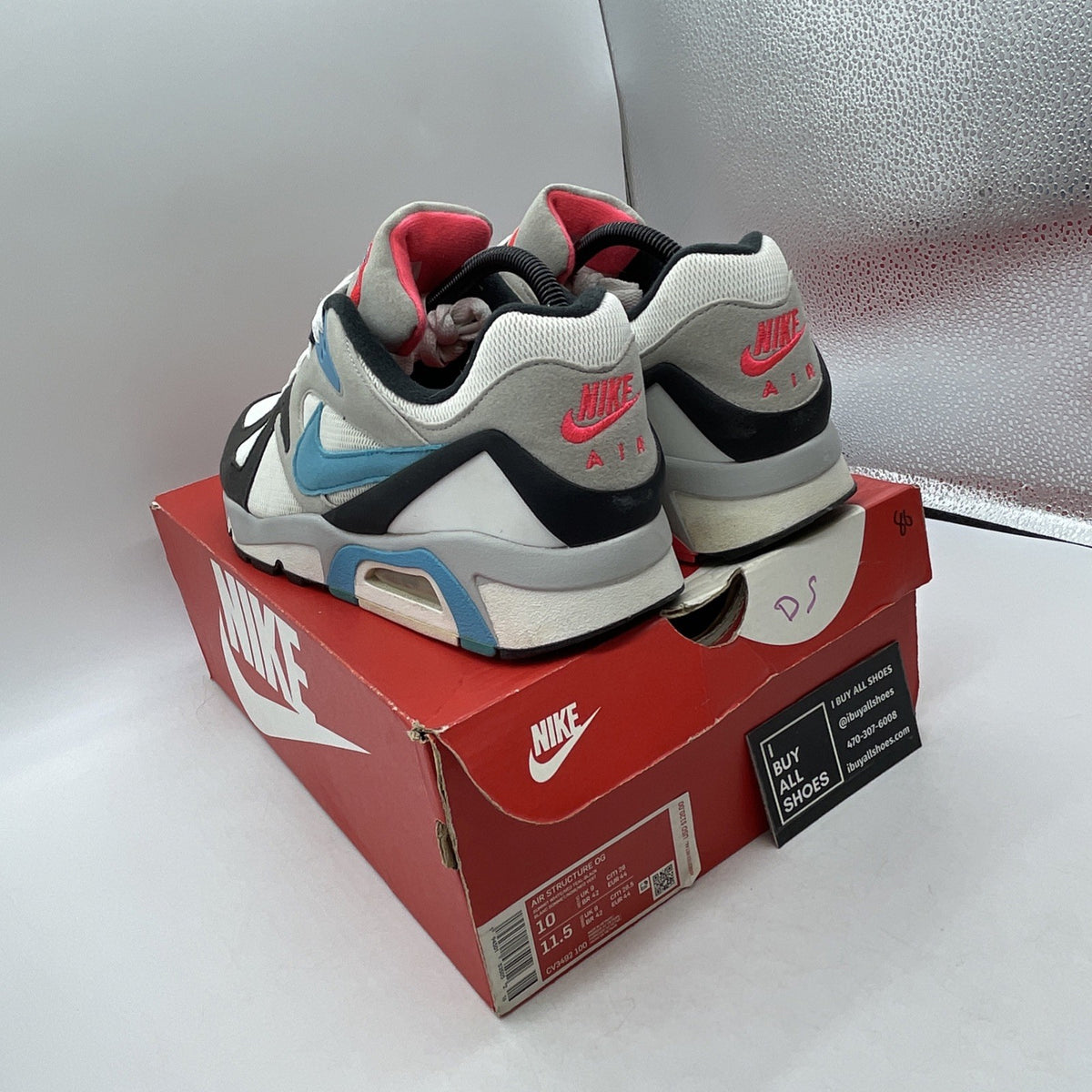 Size 10 - Nike Air Structure Triax 91 OG 2021 Neo Teal (CV3492-100)