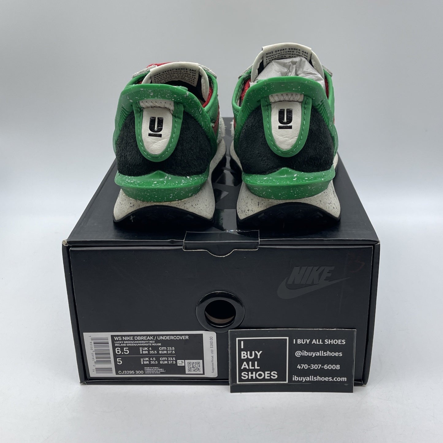 Size 6.5W - Nike Undercover x Daybreak Lucky Green Suede Leather (CJ3295-300)