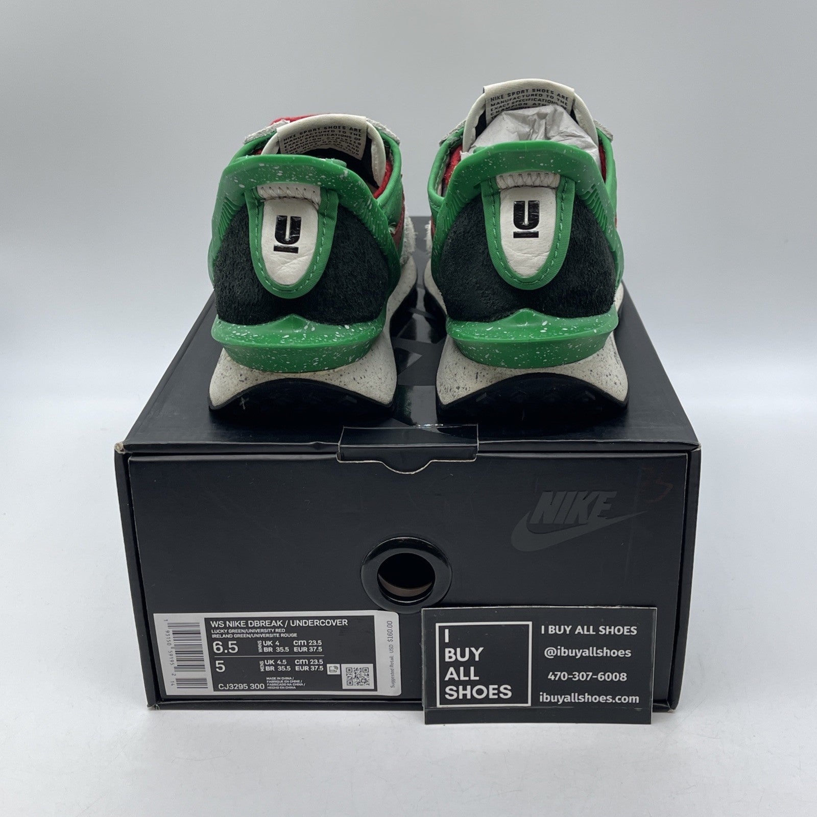 Size 6.5W - Nike Undercover x Daybreak Lucky Green Suede Leather (CJ3295-300)