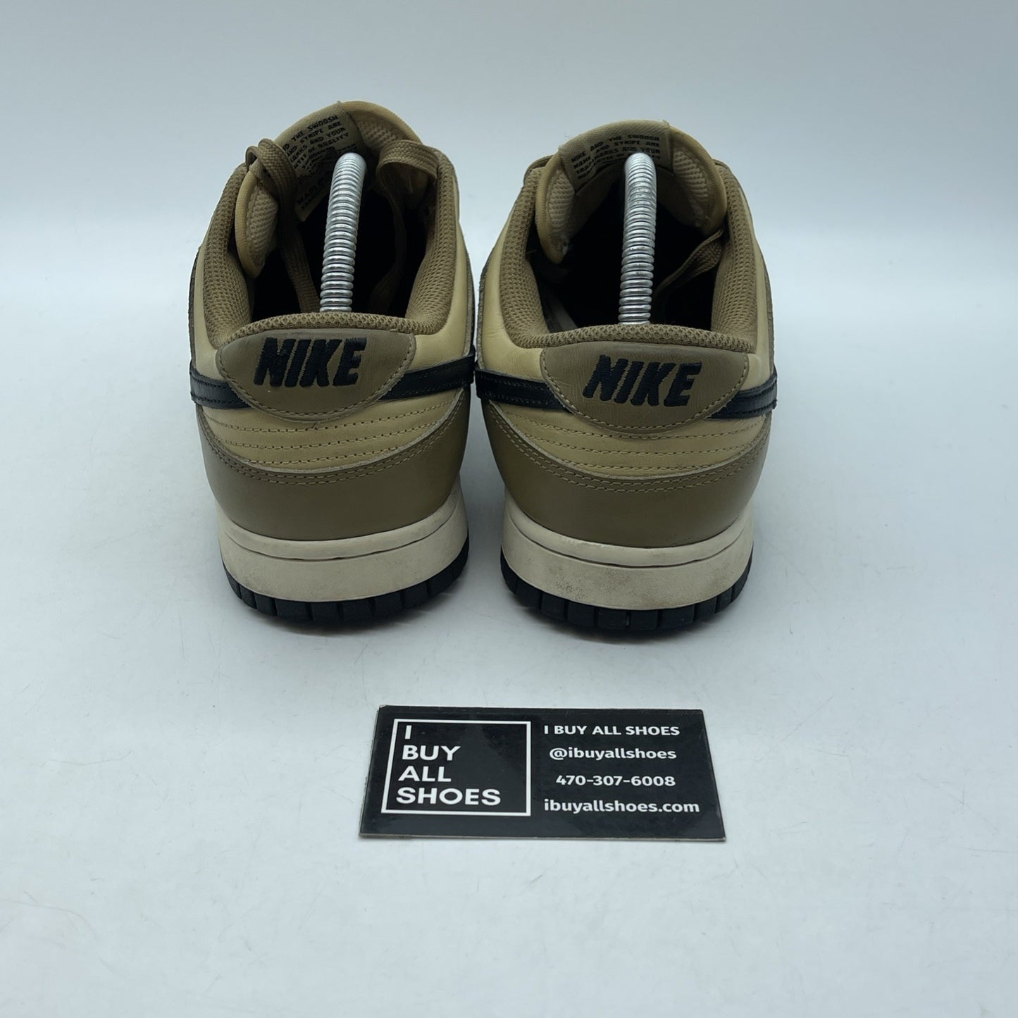 Size 9.5W - Nike Dunk Low Dark Driftwood Brown Leather (DD1503-200)