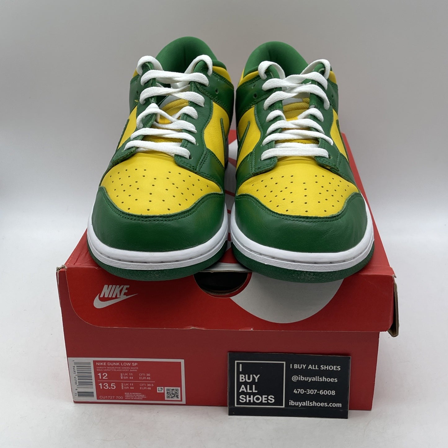 Size 12 - Nike Dunk SP 2020 Low Brazil (CU1727-700)