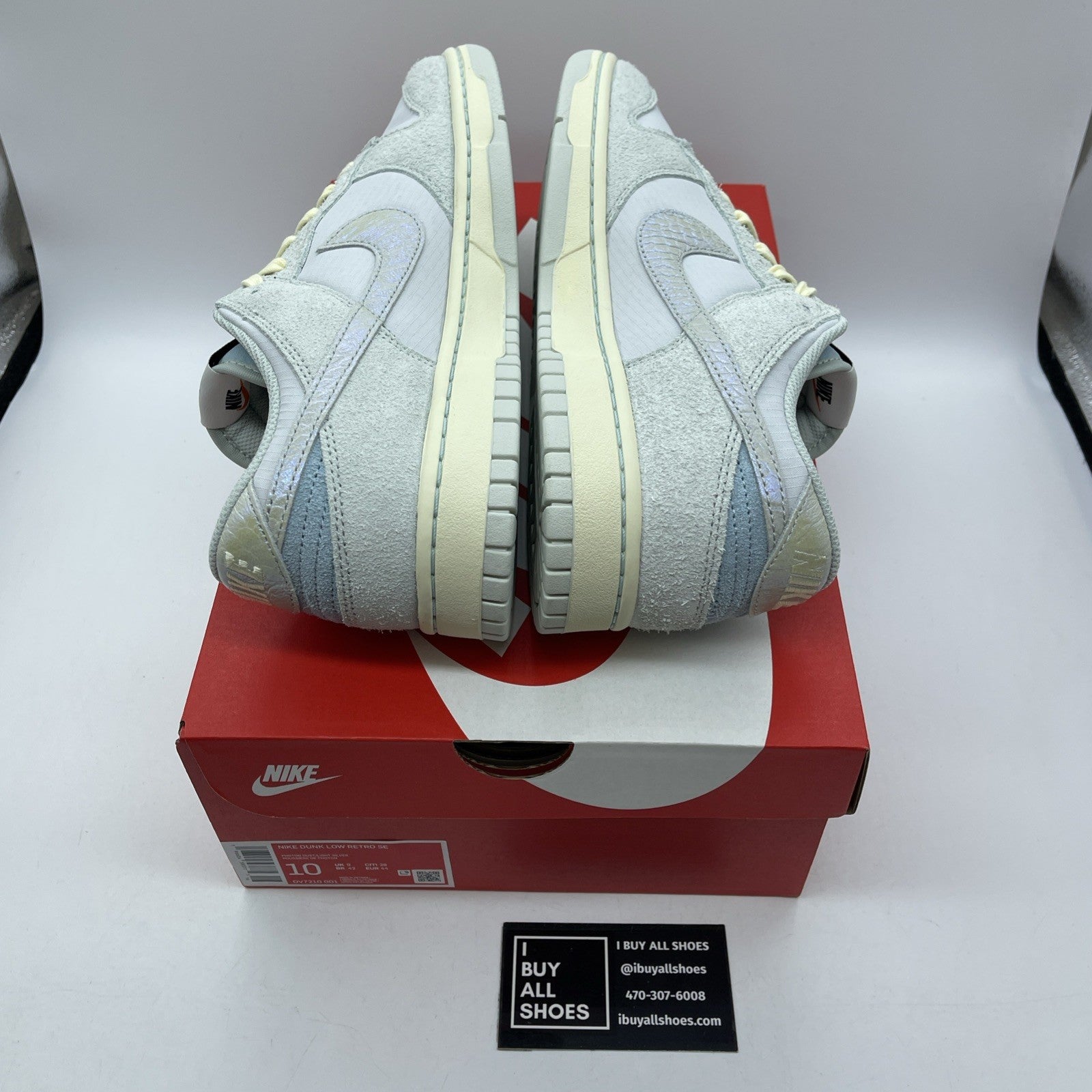Size 10 - Nike Dunk SE Low Gone Fishing - Chinook Salmon Grey (DV7210-001)