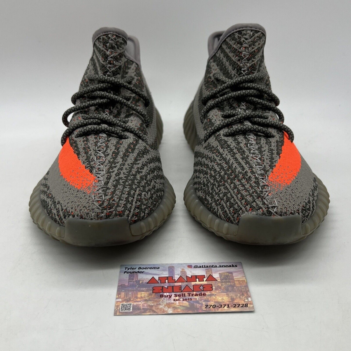 Size 11 - adidas Yeezy Boost 350 V2 Beluga Orange Grey (BB1826)