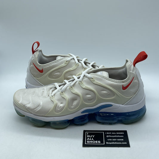 Size 10 - Nike Air VaporMax Plus White University Blue Suede (DV2119-100)
