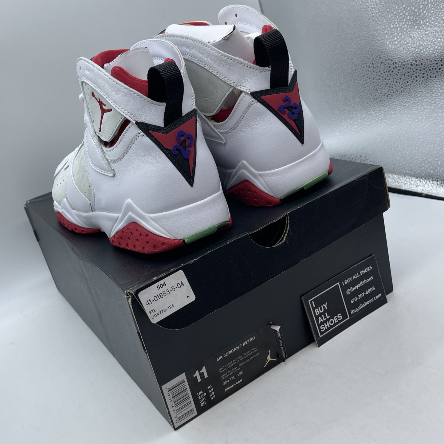 Size 11 - Air Jordan 7 Retro 2015 Hare (304775-125)