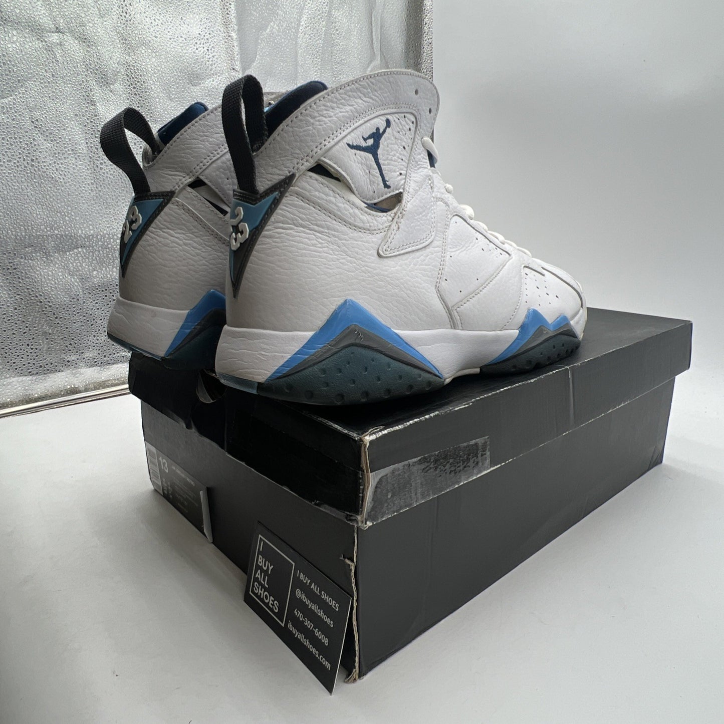 Size 13 - Air Jordan 7 Retro 2015 French Blue (304775-107)