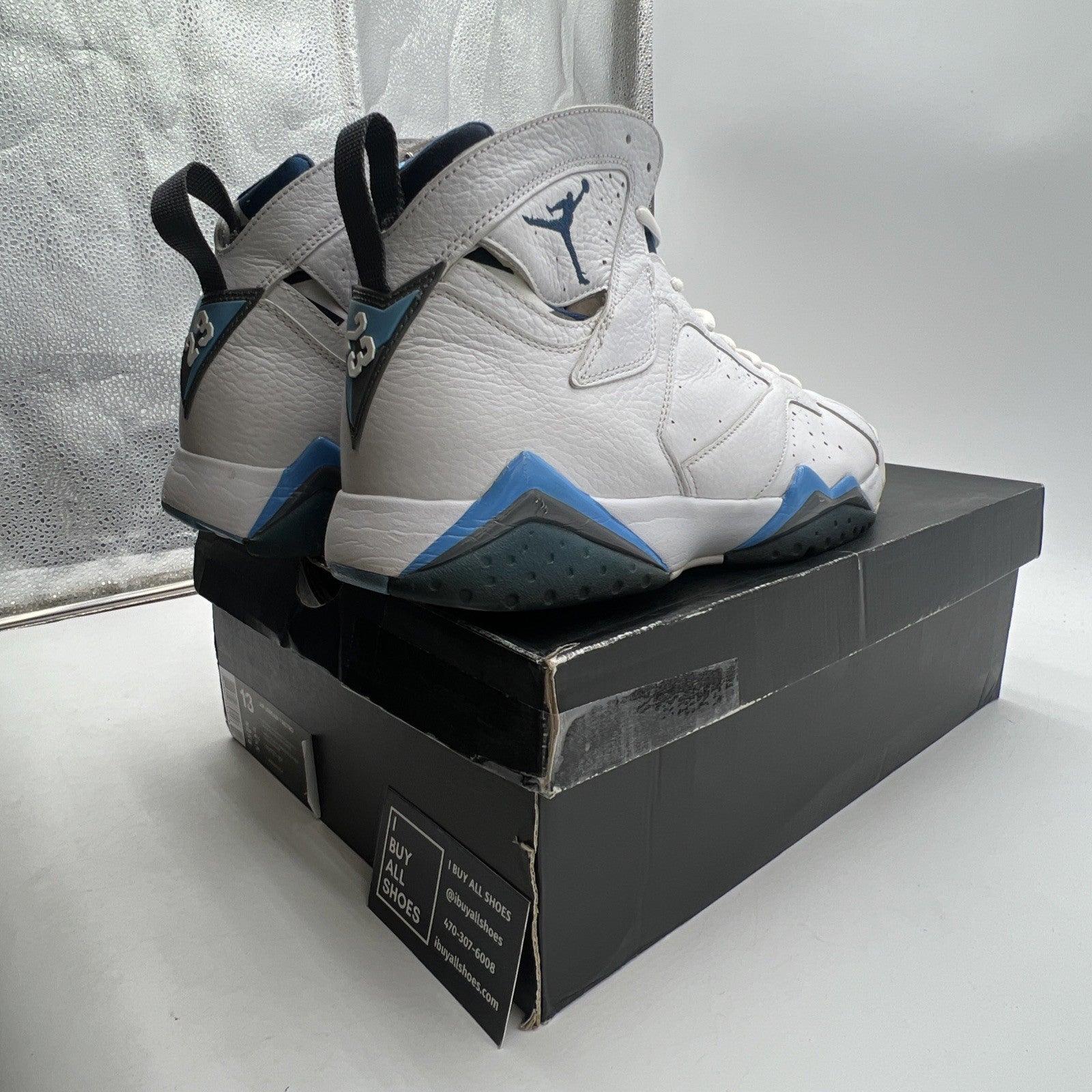 Size 13 - Air Jordan 7 Retro 2015 French Blue (304775-107)