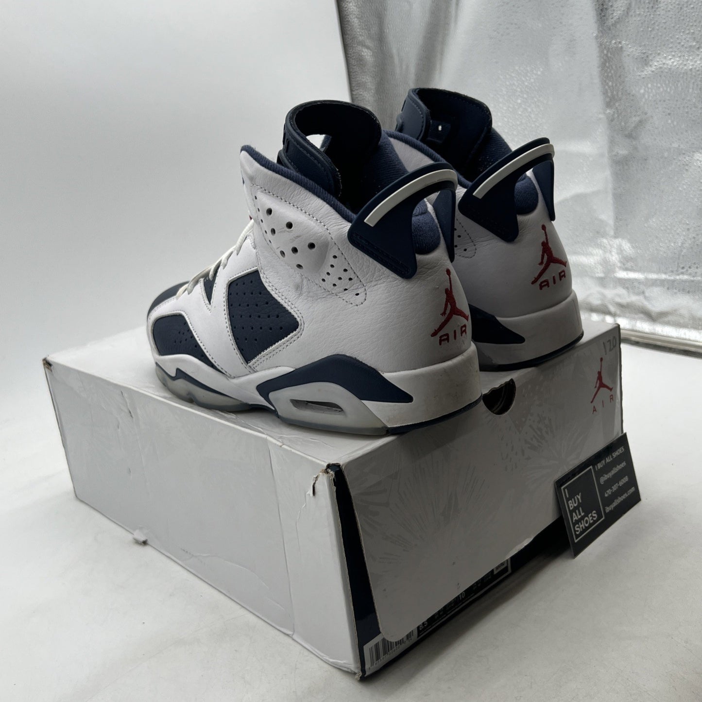 Size 8.5 - Air Jordan 6 Retro 2024 Olympic (CT8529-164)