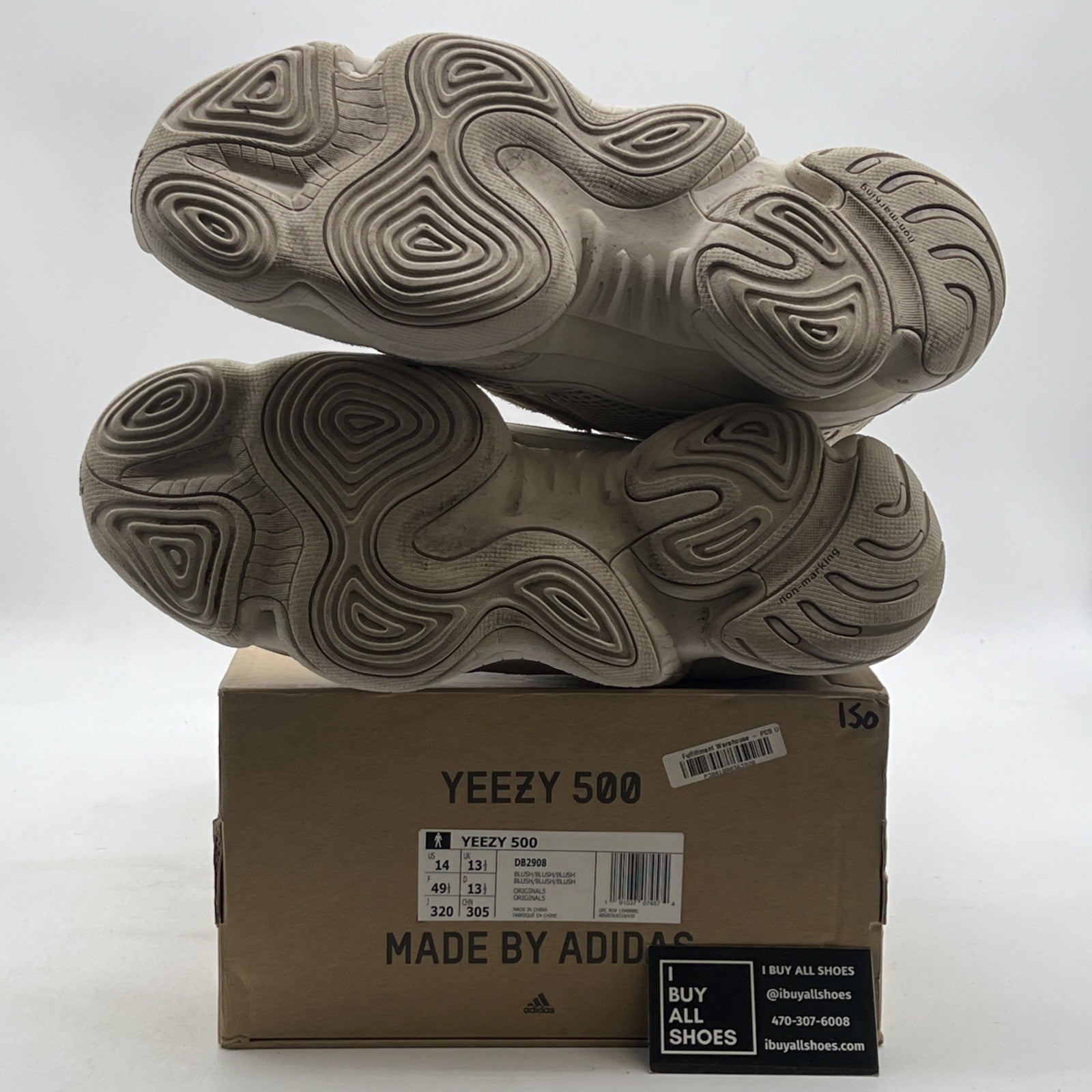 Size 14 - adidas Yeezy 500 Blush (DB2908)