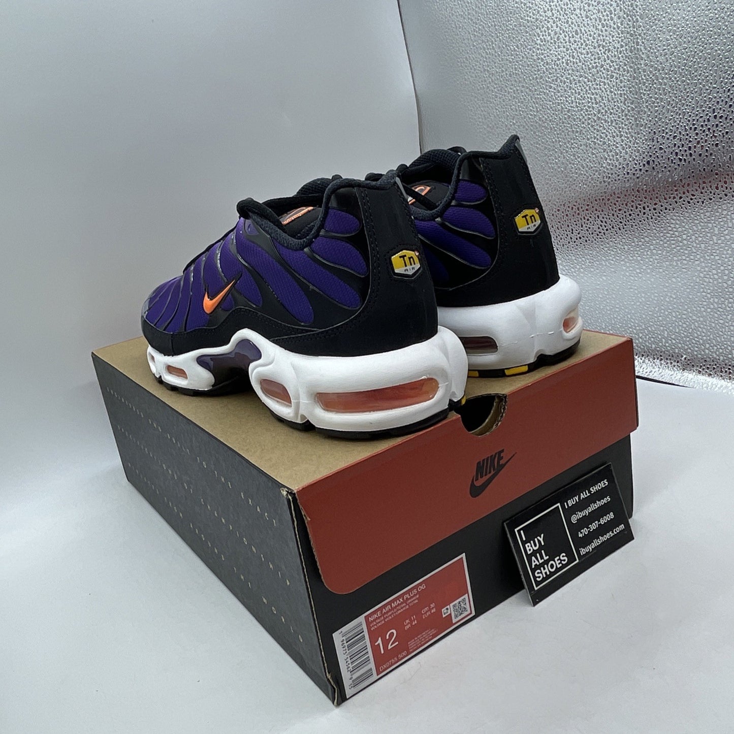 Size 12 - Nike Air Max Plus OG 2024 Voltage Purple (DX0755-500)