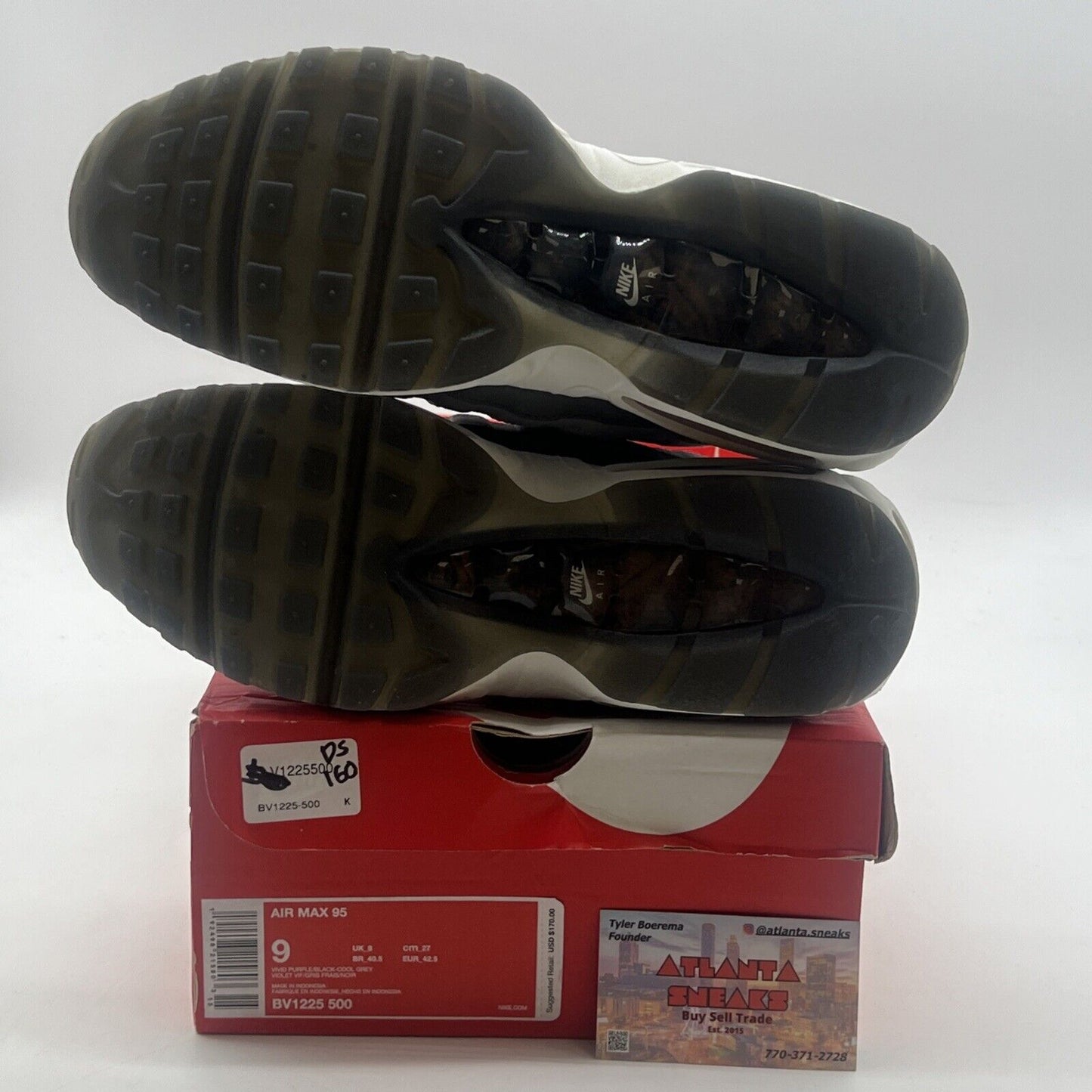 Size 9 - Nike Air Max 95 City Pride Houston (BV1225-500)