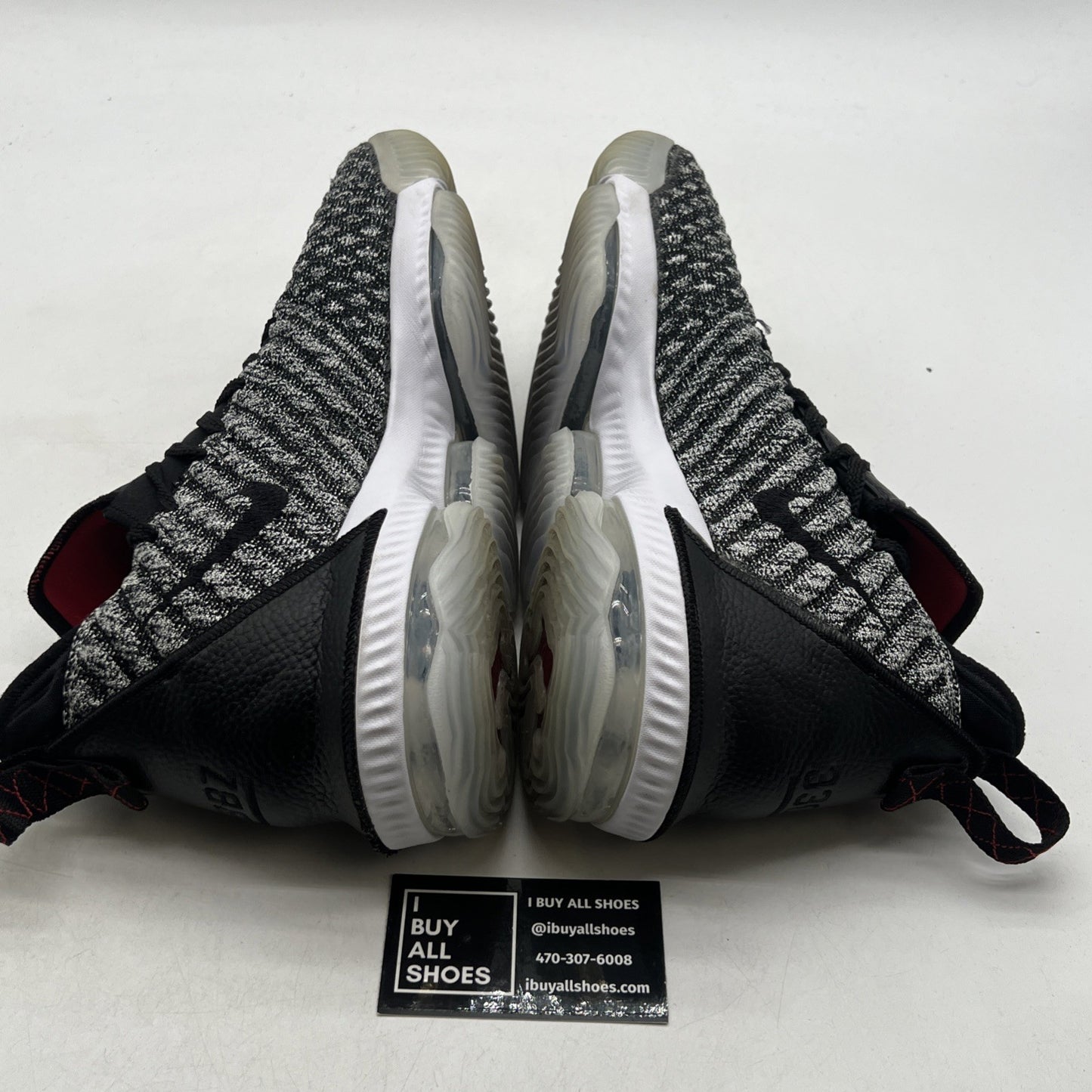 Size 12 - Nike LeBron 16 Oreo - (AO2588-006)