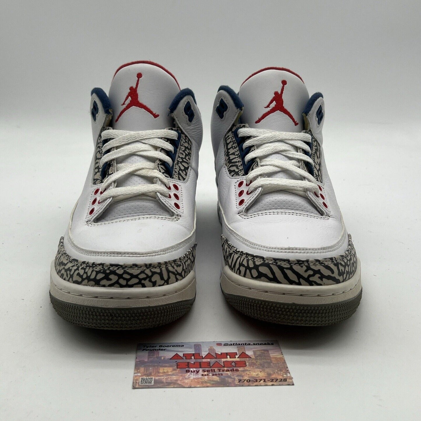 Size 10 - Air Jordan 3 Retro OG Mid True Blue (854262-106)