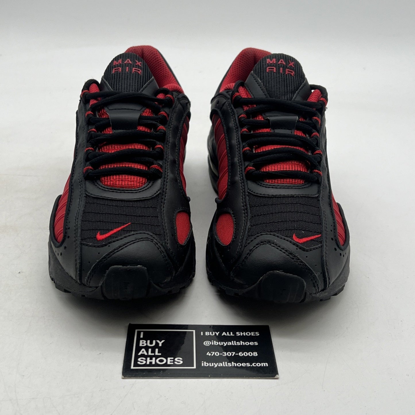 Size 8 - Nike Air Max Tailwind 4 University Red Black Mens (CD0456-600)