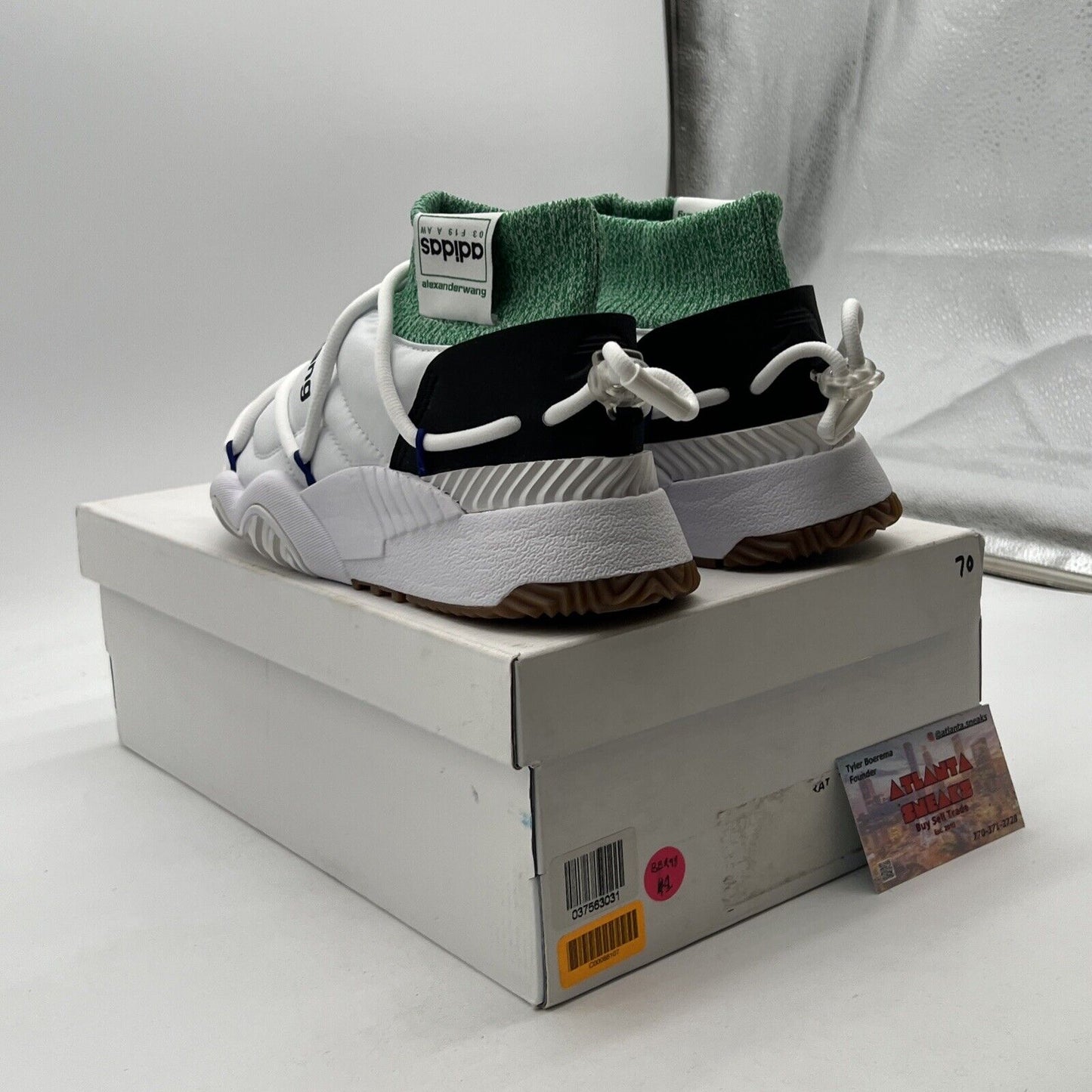 Size 4.5 - adidas Alexander Wang x Puff Trainer Core White