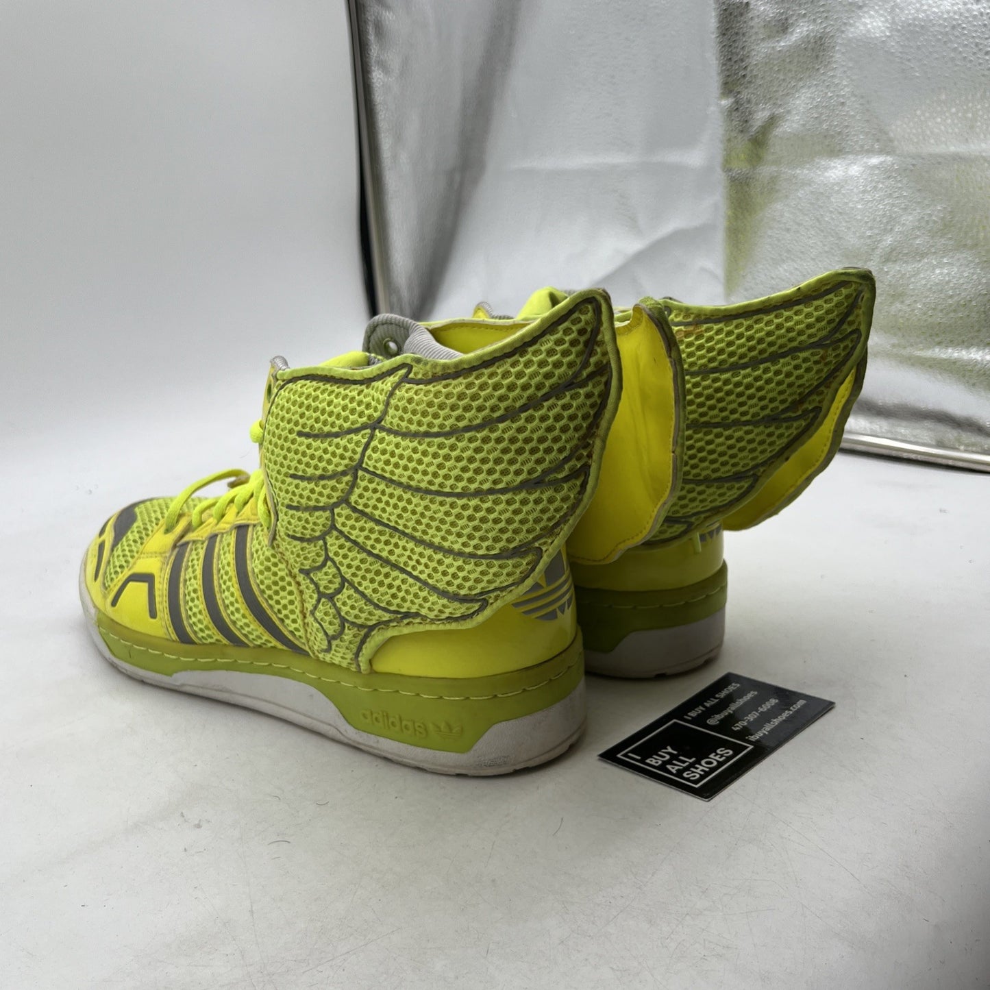 Size 12 - adidas Js Mesh Wings 2.0 Green (M20654)