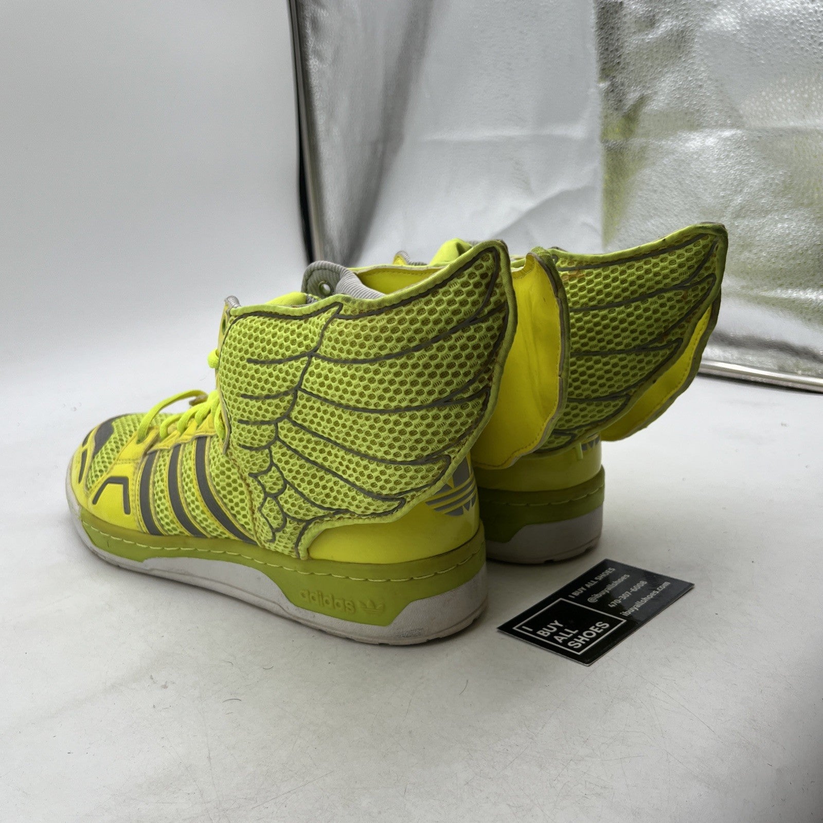 Size 12 - adidas Js Mesh Wings 2.0 Green (M20654)