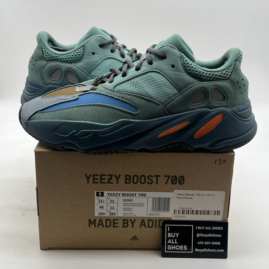 Size 11.5 - adidas Yeezy Boost 700 Faded Azure (GZ2002)