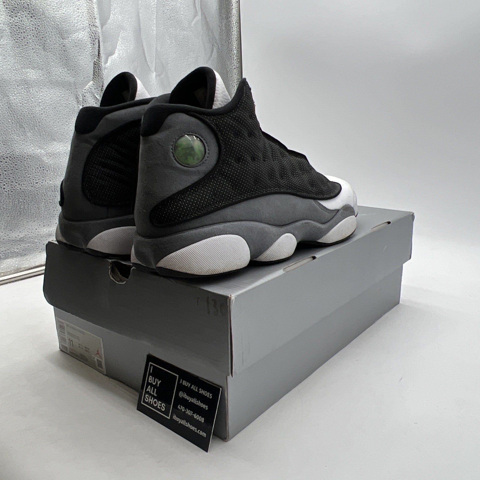Size 11 - Air Jordan 13 Retro Black Flint DJ5082-060)