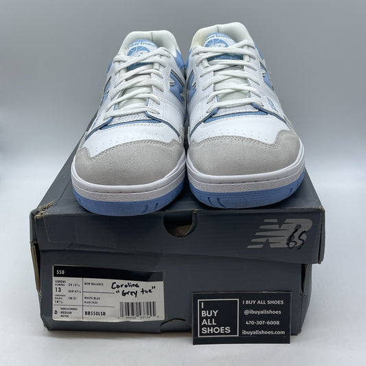 Size 13 - New Balance 550 White Blue Haze (BB550LSB)