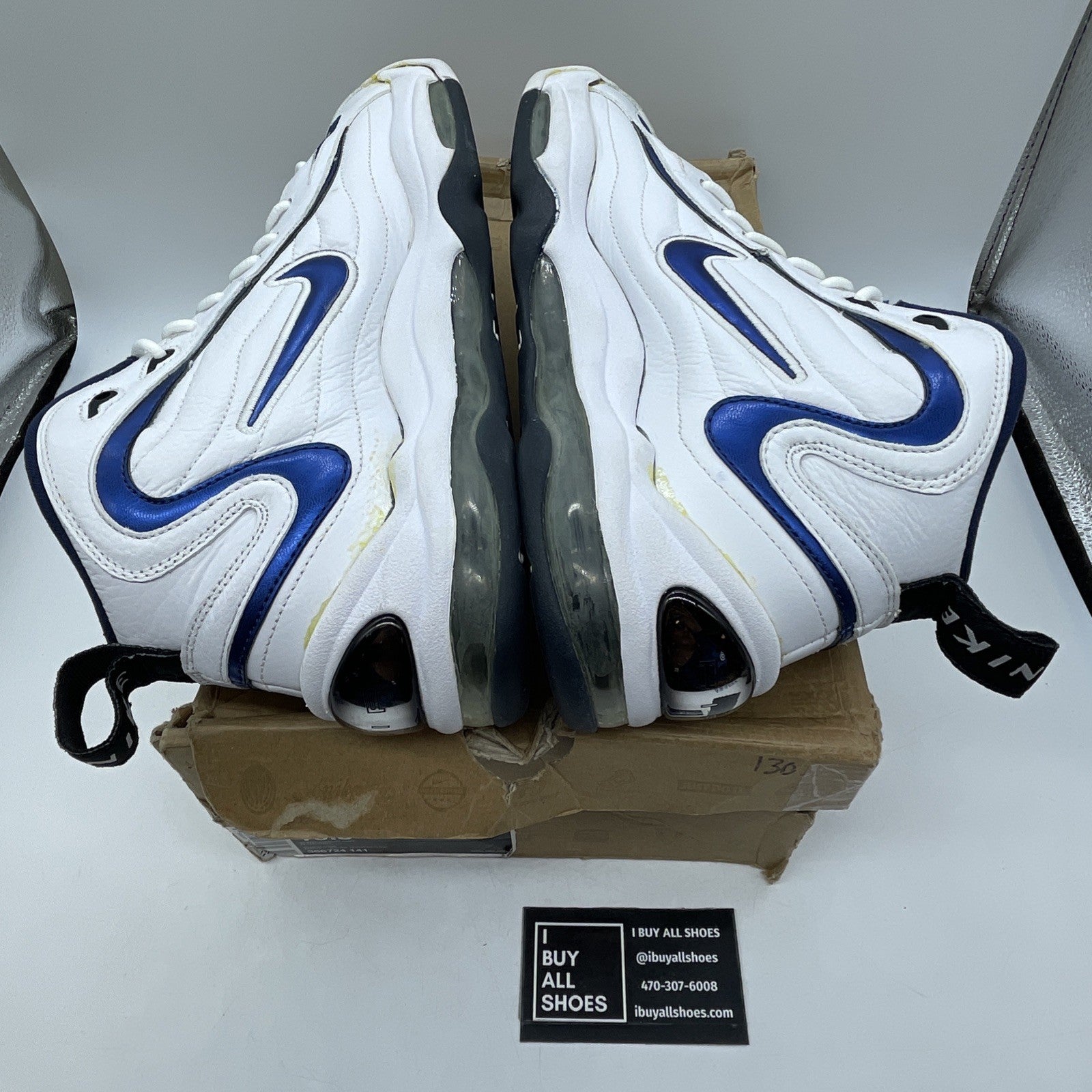 Size 10.5 - Nike Air Total Max Uptempo 2009 Midnight Navy (366724-141)