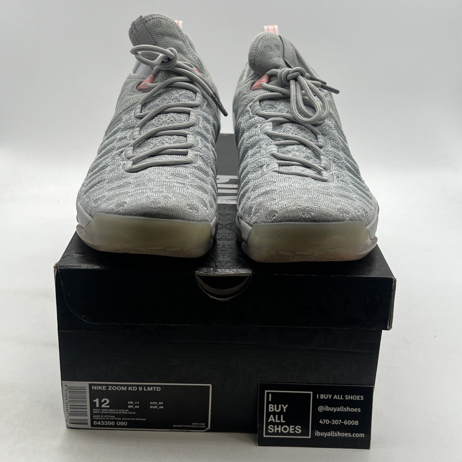 Size 12 - Nike KD 9 Pre-Heat - (843396-090)