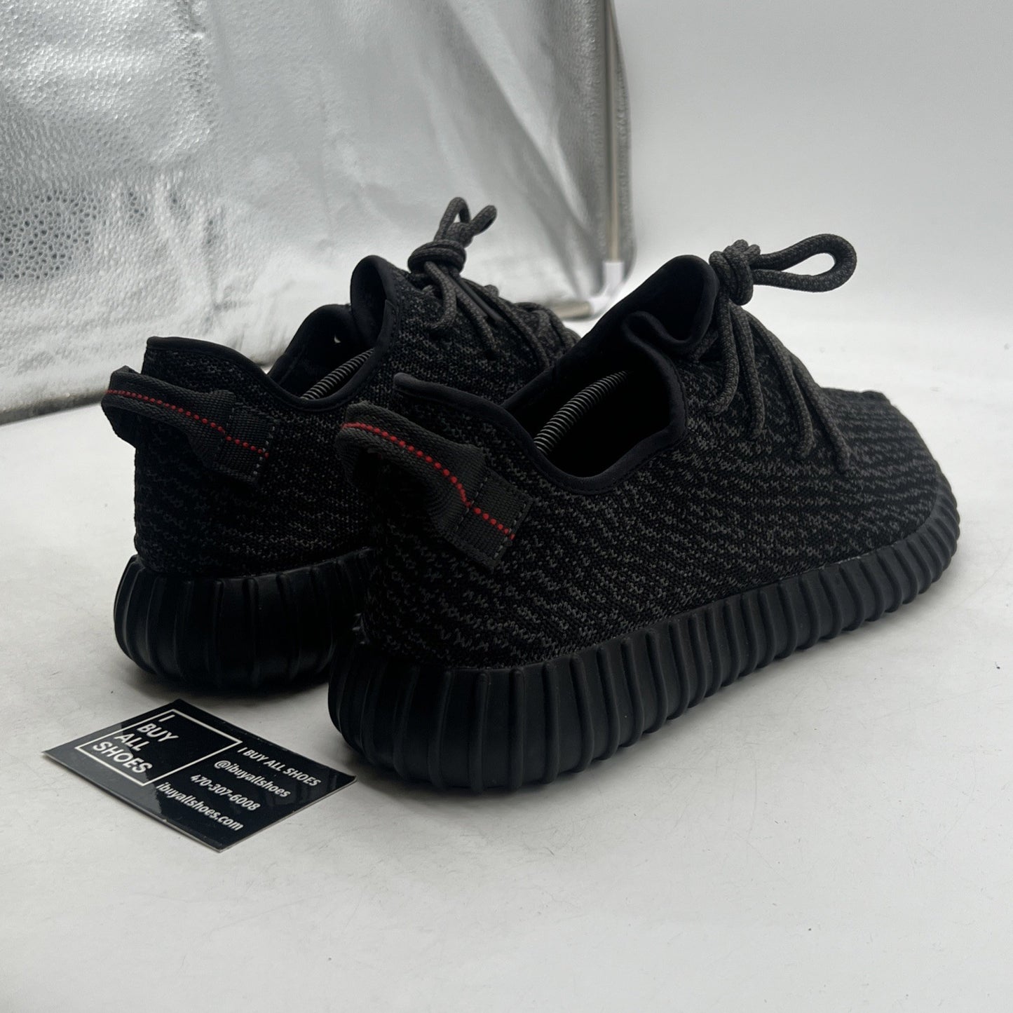 Size 13 - Adidas Yeezy Boost 350 2015 Pirate Black (AQ2659)