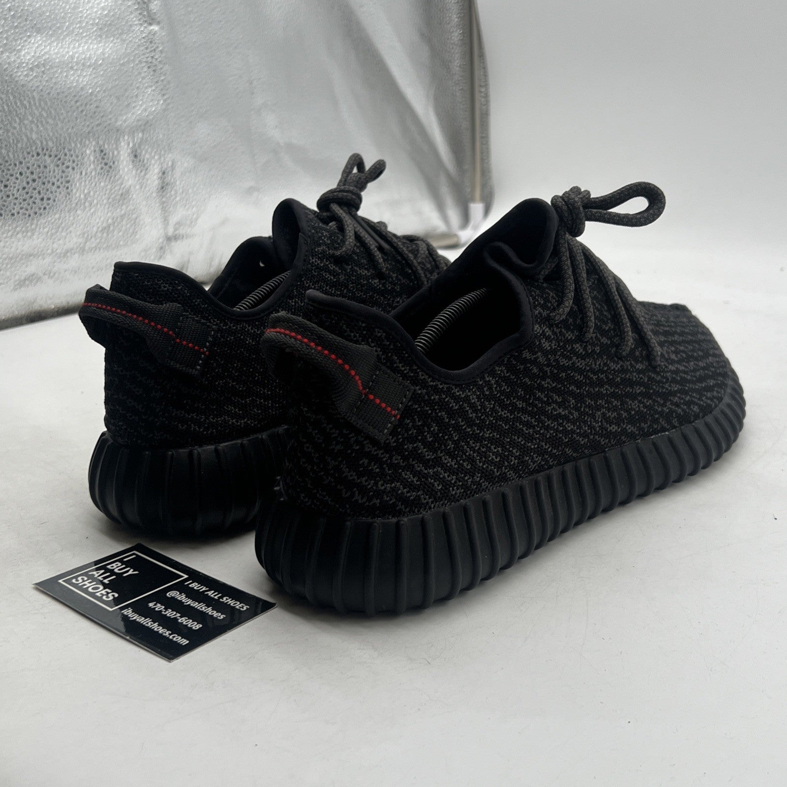 Size 13 - Adidas Yeezy Boost 350 2015 Pirate Black (AQ2659)