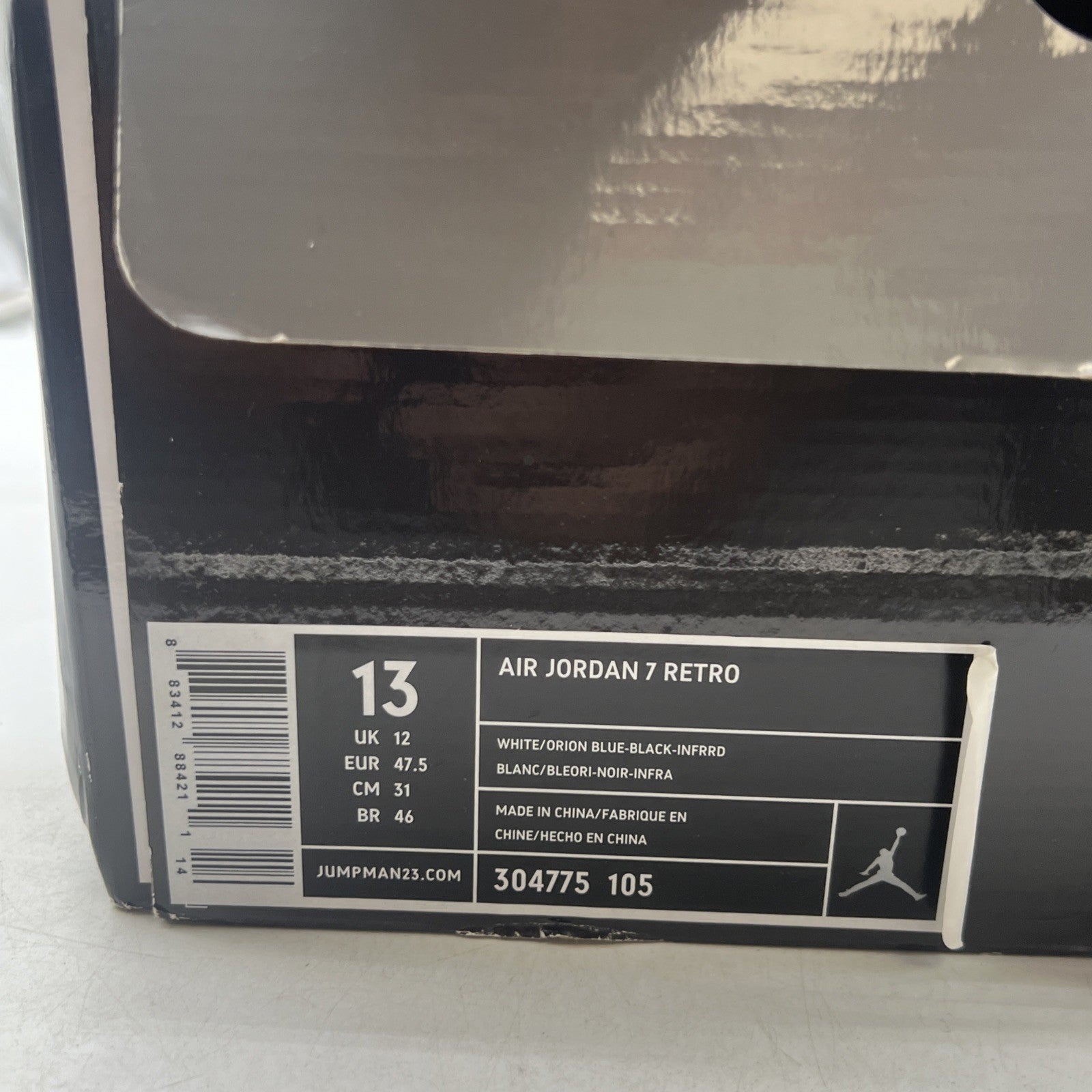 Size 13 - Air Jordan 7 Retro Orion (304775-105)