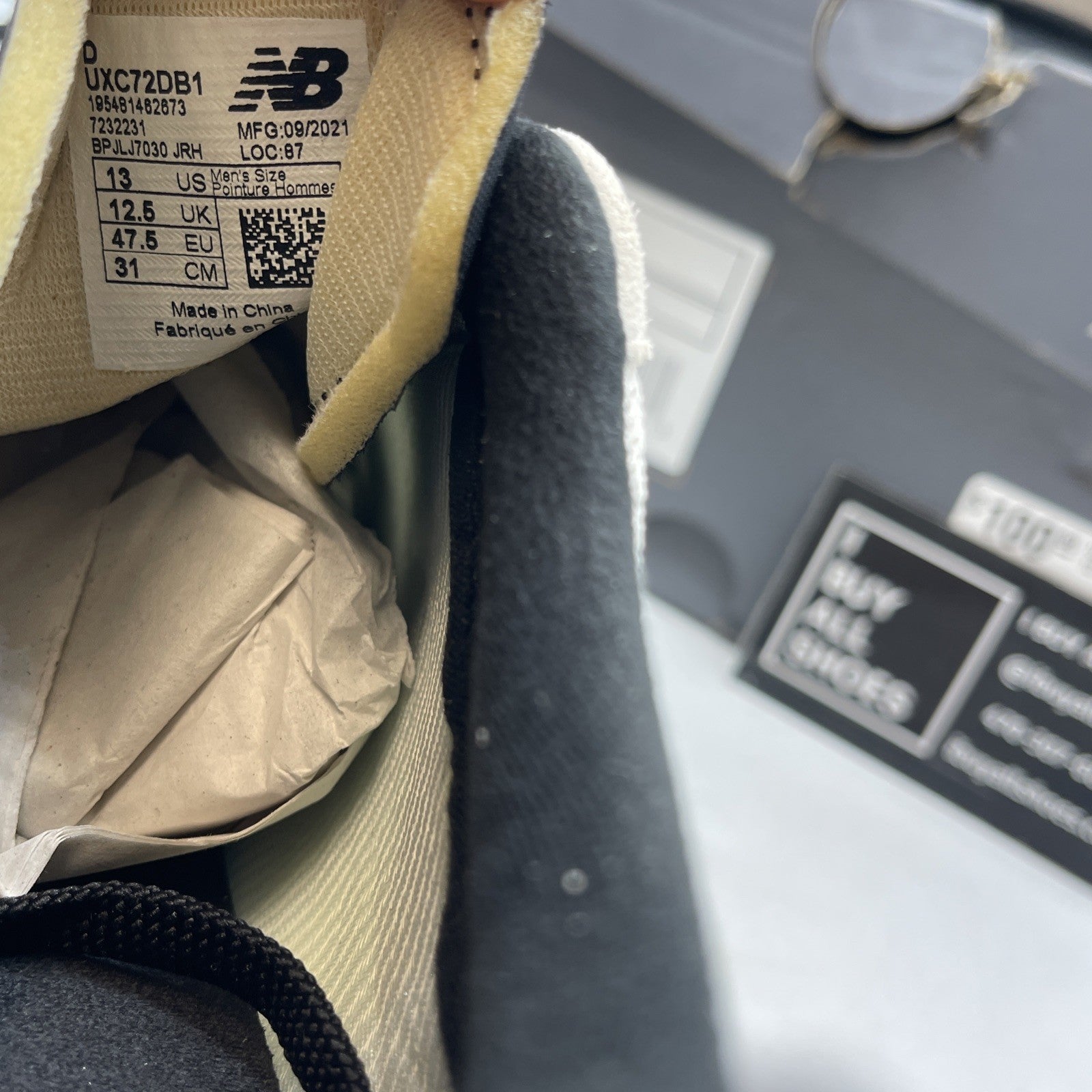 Size 13 - New Balance XC-72 Moonbeam (UXC72DB1)
