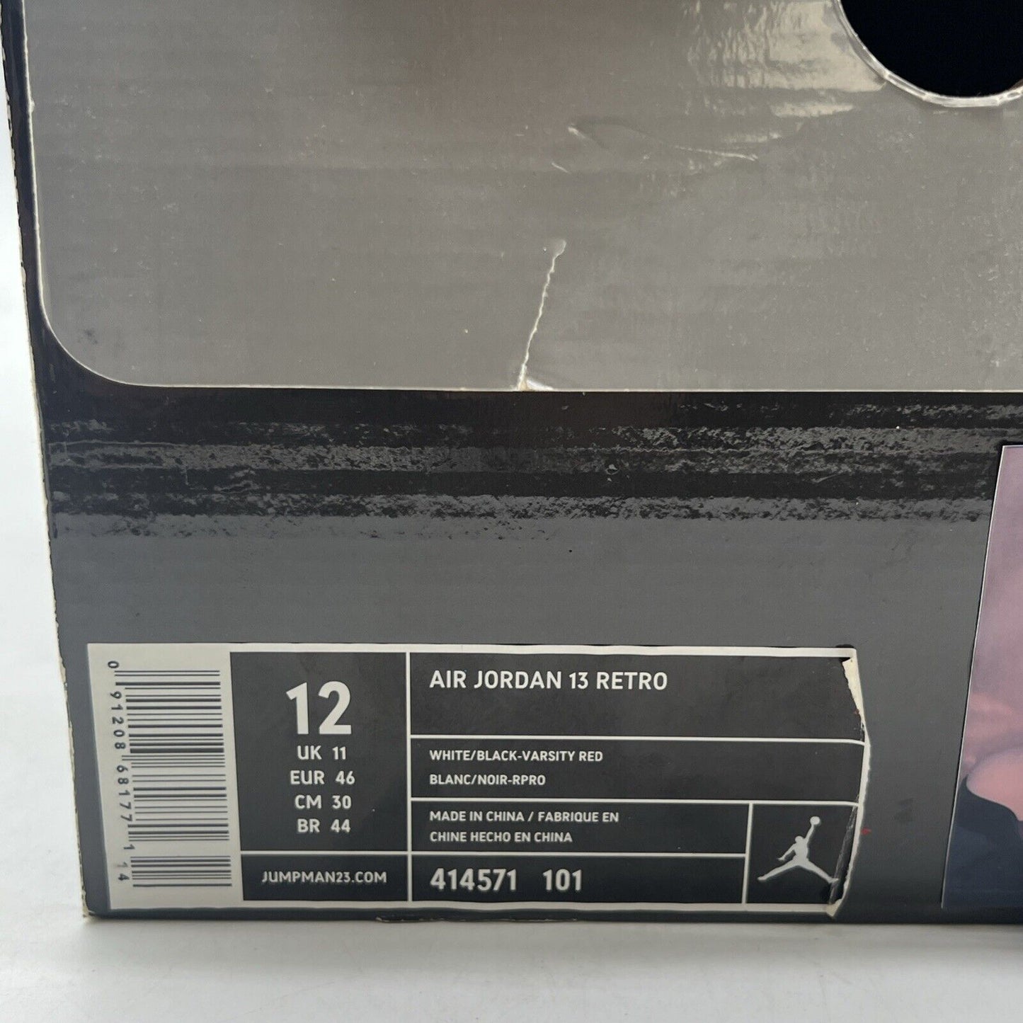 Size 12 - Air Jordan 13 Retro 2010 Cherry (414571-101)
