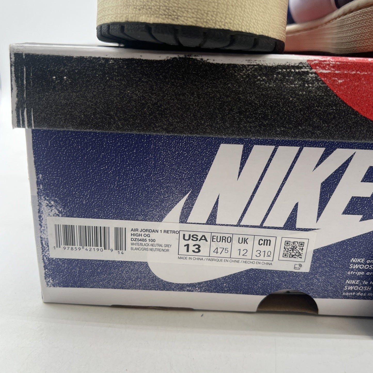 Size 13 - Air Jordan 1 Retro OG High Rare Air - Deep Royal Blue (DZ5485-100)