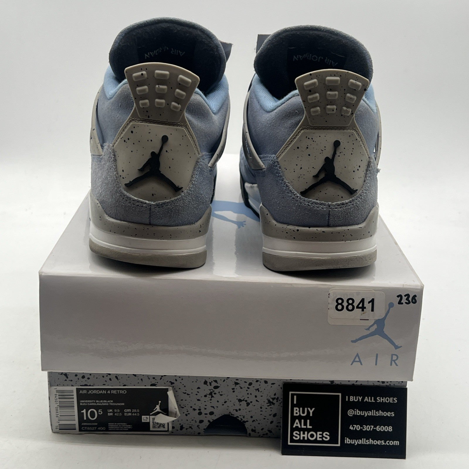Size 10.5 - Air Jordan 4 Retro Mid University Blue (CT8527-400)