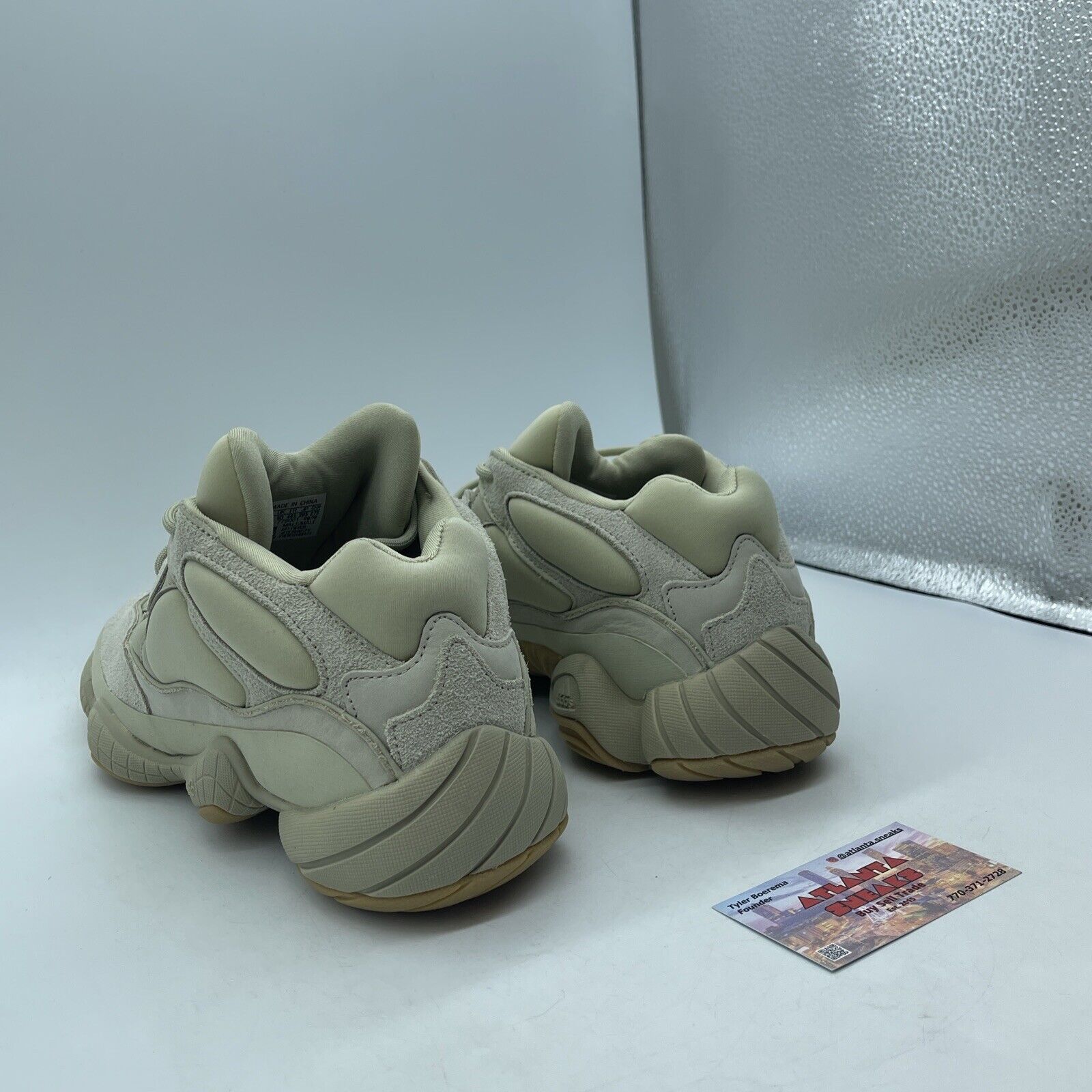 Size 10.5 - adidas Yeezy 500 Stone Brown Tan Suede (FW4839)