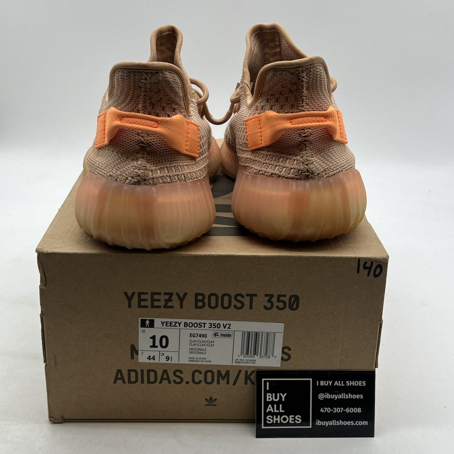 Size 10 - Adidas Yeezy Boost 350 V2 Clay (EG7490)